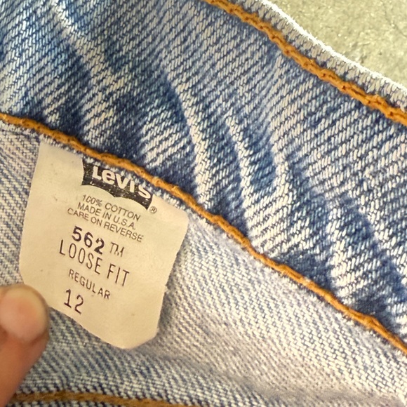 562 Levi’s patchwork - Picture 4 of 6